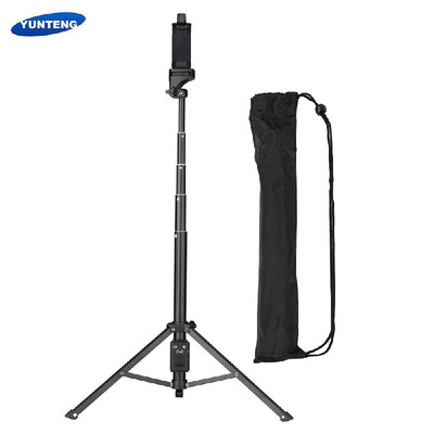 YUNTENG VCT 1688 2in1 Portable Mini Cellphone Selfie Stick Tabletop Tripod with Remote Controller for IPhone Samsung Huawei 52mm 1