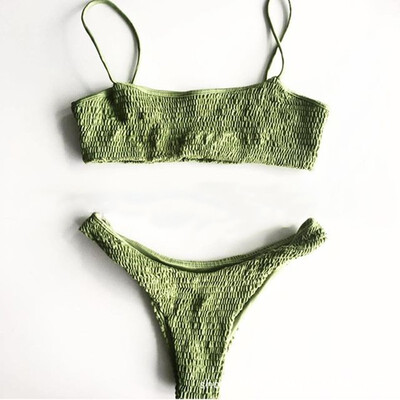 2 Pieces Sexy Bikini Beach Bather Bra And Brief Swimming Suit Pleated Triangle Swimwear Women Swimsuits
2 Pieces Sexy Bikini Beach Bather Bra And Brief Swimming Suit Pleated Triangle Swimwear Women Swimsuits