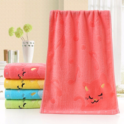 Cntomlv 1PC Colorful 2550cm Bath Shower Towel Cute Cat Print Child Bamboo Fiber Cotton Strong Water-absorb Face Towel
Cntomlv 1PC Colorful 2550cm Bath Shower Towel Cute Cat Print Child Bamboo Fiber Cotton Strong Water-absorb Face Towel