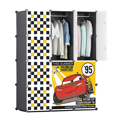 Disney DISNEY McQueen storage cabinet simple wardrobe various optional 12 door 8 grid 2 hanging deep resin plastic wardrobe adult baby child combination locker
Disney DISNEY McQueen storage cabinet simple wardrobe various optional 12 door 8 grid 2 hanging deep resin plastic wardrobe adult baby child combination locker