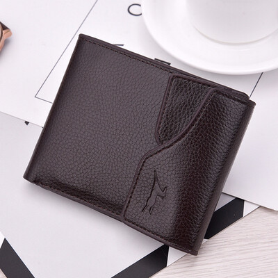 Mens Korean version wallet short mens vertical multi-function folding Mini buttons small wallet simple tide
Mens Korean version wallet short mens vertical multi-function folding Mini buttons small wallet simple tide