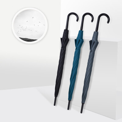 Obolts wind-resistant straight umbrella umbrella rain dual-use umbrella gentleman umbrella double umbrella long handle solid color double umbrella semi-automatic J-handle dark blue
Obolts wind-resistant straight umbrella umbrella rain dual-use umbrella gentleman umbrella double umbrella long handle solid color double umbrella semi-automatic J-handle dark blue