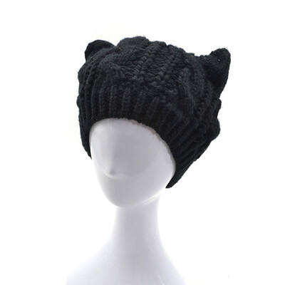 MyMei Fashion Women Winter Cap Beanie Devil Horns Cat Ear Crochet Braided Knit Ski Wool Cap Hats
MyMei Fashion Women Winter Cap Beanie Devil Horns Cat Ear Crochet Braided Knit Ski Wool Cap Hats