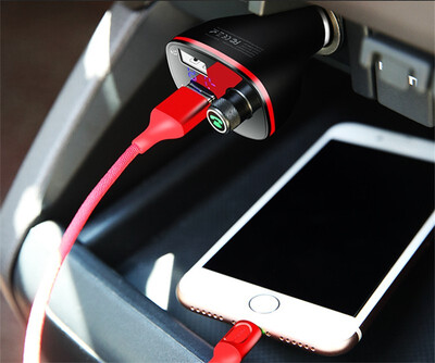 ROCK Car MP3 Audio Player Bluetooth Kit FM Transmitter Handsfree Calling 5V 34A Dual USB Car Charger Battery Voltage Detection
ROCK Car MP3 Audio Player Bluetooth Kit FM Transmitter Handsfree Calling 5V 34A Dual USB Car Charger Battery Voltage Detection