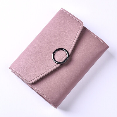Ladies purse female short Korean Edition round buckle Student Wallet simple large capacity little clear novice bag
Ladies purse female short Korean Edition round buckle Student Wallet simple large capacity little clear novice bag