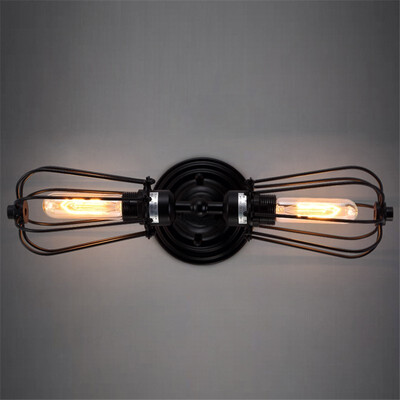 Baycheer HL371241 Metal Cage LOFT Minimalism LED Wall Lamp Vintage Industrial Sconce Deco Lamp Black
Baycheer HL371241 Metal Cage LOFT Minimalism LED Wall Lamp Vintage Industrial Sconce Deco Lamp Black