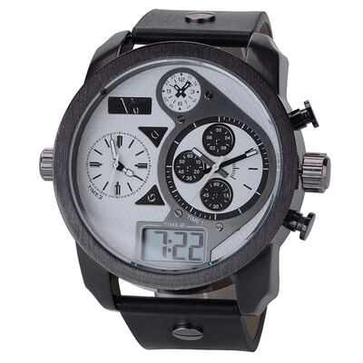 Mens Digital Time Japan Quartz Watch Dual Analog Display Outdoor Sports Watches Black V6 Brand Water Resistant Wristwatch V260
Mens Digital Time Japan Quartz Watch Dual Analog Display Outdoor Sports Watches Black V6 Brand Water Resistant Wristwatch V260