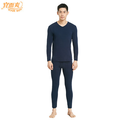 YOUR SUN cotton ammonia mens thermal underwear thin section V-neck middle-aged autumn clothes long pants cotton sweater bottoming set CN57 deep navy blue 3XL185
YOUR SUN cotton ammonia mens thermal underwear thin section V-neck middle-aged autumn clothes long pants cotton sweater bottoming set CN57 deep navy blue 3XL185