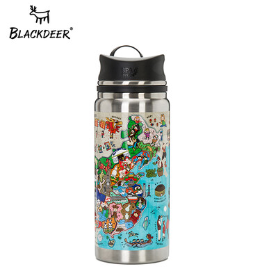 Black deer BLACKDEER with printed stainless steel vacuum flask my countrys outdoor self-driving car with large capacity 600 ml cup
Black deer BLACKDEER with printed stainless steel vacuum flask my countrys outdoor self-driving car with large capacity 600 ml cup