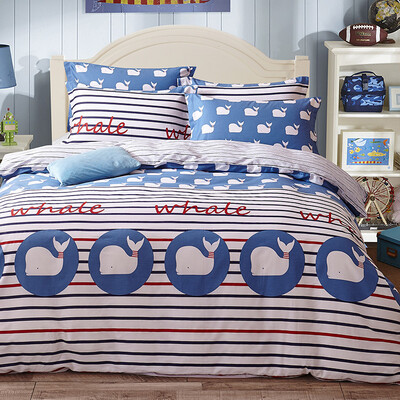 Shengwei Постельные принадлежности Домашний текстиль Хлопок Twill Двуспальная кровать Одеяло Установить 4шт 1,5 м кровать / 1,8 м кровать (одеяло 200 * 230 см) Малый синий кит
Shengwei Постельные принадлежности Домашний текстиль Хлопок Twill Двуспальная кровать Одеяло Установить 4шт 1,5 м кровать / 1,8 м кровать (одеяло 200 * 230 см) Малый синий кит