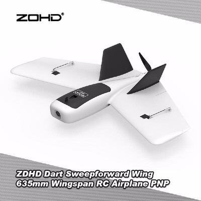 ZDHD Dart Sweepforward Wing 635mm Wingspan FPV Drone with Gyro EPP Delta Wing RC Airplane Racing Aircraft PNP
ZDHD Dart Sweepforward Wing 635mm Wingspan FPV Drone with Gyro EPP Delta Wing RC Airplane Racing Aircraft PNP