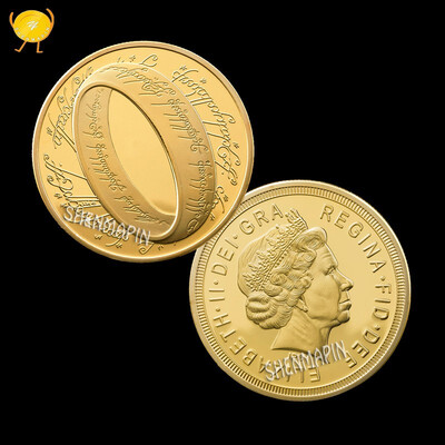 Double color Ring Commemorative coin New Zealand Queen Elizabeth II the souvenir coin collection New
Double color Ring Commemorative coin New Zealand Queen Elizabeth II the souvenir coin collection New