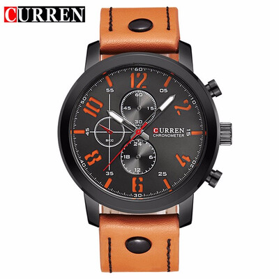 CURREN Luxury Casual Men Watches Analog Military Sports Watch Quartz Male Wristwatches Relogio Masculino Montre Homme 8192
CURREN Luxury Casual Men Watches Analog Military Sports Watch Quartz Male Wristwatches Relogio Masculino Montre Homme 8192