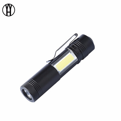 WH High brightness mini LED flashlight Cree XPE COB work light Aluminium torch waterproof lamp linterna & 14500 Penlight
WH High brightness mini LED flashlight Cree XPE COB work light Aluminium torch waterproof lamp linterna & 14500 Penlight