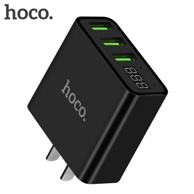HOCO 5V 3A 2 3 Ports USB Wall Fast Charging Charger US EU Plug Power LED display Adapter For iPhone Samsung Device Mobile Phone
HOCO 5V 3A 2 3 Ports USB Wall Fast Charging Charger US EU Plug Power LED display Adapter For iPhone Samsung Device Mobile Phone