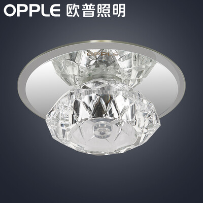 Op lighting opple led crystal spotlight corridor corridor porch living room ceiling bulls eye light rain hole opening 5-75 cm
Op lighting opple led crystal spotlight corridor corridor porch living room ceiling bulls eye light rain hole opening 5-75 cm