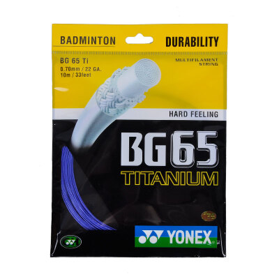 Yonex для бадминтона Yonex BG65Ti-002 линии сопротивления типа упругого хорошего износа атаки удар удара звука четкого
Yonex для бадминтона Yonex BG65Ti-002 линии сопротивления типа упругого хорошего износа атаки удар удара звука четкого