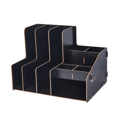 Jinlongxing Glosen wooden file box file tray file file triple multi-divided desktop office pen holder combination DIY file storage box D2063 black
Jinlongxing Glosen wooden file box file tray file file triple multi-divided desktop office pen holder combination DIY file storage box D2063 black