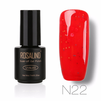 ROSALIND Gel 1S 7ml N01-24 Cheese Series Nail Gel Polish UV LED Glitter Manicure Nail Art Semi Permanent Soak Off gel lacquer
ROSALIND Gel 1S 7ml N01-24 Cheese Series Nail Gel Polish UV LED Glitter Manicure Nail Art Semi Permanent Soak Off gel lacquer