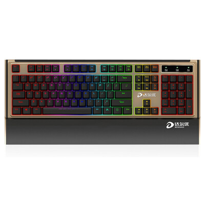 Daru (dareu) S600 RGB Symphony version of the game mechanical keyboard black black shaft Jedi survival chicken eating tool
Daru (dareu) S600 RGB Symphony version of the game mechanical keyboard black black shaft Jedi survival chicken eating tool