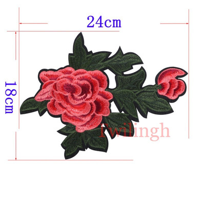 1 Piece Big Patches Red Flower Embroidered Patch 3D Applique DIY Sewing Stickers Wedding Clothing Repair Fabric Sticker Patches
1 Piece Big Patches Red Flower Embroidered Patch 3D Applique DIY Sewing Stickers Wedding Clothing Repair Fabric Sticker Patches