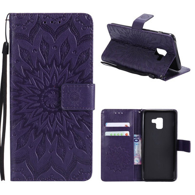 MOONCASE Samsung Galaxy A8 2018 Wallet CaseSun Flower Pattern Embossed PU Leather Magnetic Flip Cover Card Holders -Purple
MOONCASE Samsung Galaxy A8 2018 Wallet CaseSun Flower Pattern Embossed PU Leather Magnetic Flip Cover Card Holders -Purple