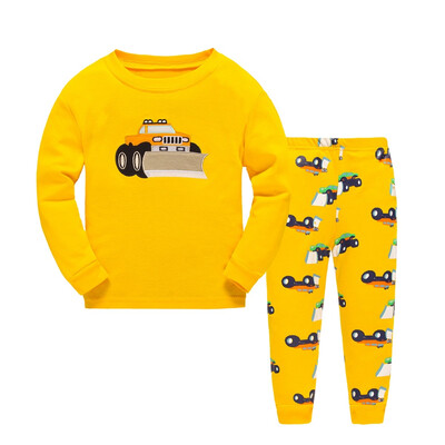 DAWILS Boys Bulldozer Pajamas Sets Yellow Toddler Sleepwear Pants 2 Pieces PJS 2-7Years
DAWILS Boys Bulldozer Pajamas Sets Yellow Toddler Sleepwear Pants 2 Pieces PJS 2-7Years