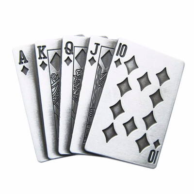 New Royal Flush Poker Cards Casino Vintage Belt Buckle Gurtelschnalle Boucle de ceinture
New Royal Flush Poker Cards Casino Vintage Belt Buckle Gurtelschnalle Boucle de ceinture
