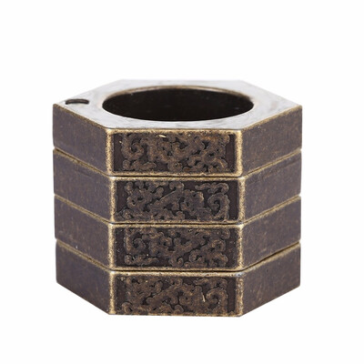 Man Stylish Defensive Hexagon Round Ring with Four Layer Design Self defense tool&perfect for outdoor activities
Man Stylish Defensive Hexagon Round Ring with Four Layer Design Self defense tool&perfect for outdoor activities