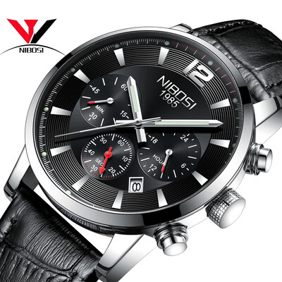 NIBOSI Sport Watches for Men Waterproof Analog Quartz Mens Wristwatch Clock Man Montre Homme Big Men Watches Military Army Saat
NIBOSI Sport Watches for Men Waterproof Analog Quartz Mens Wristwatch Clock Man Montre Homme Big Men Watches Military Army Saat