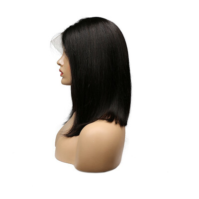 Short Lace Front Bob Human Hair Wigs Pre Plucked Hairline Brazilian Straight Virgin Hair Wig Bleached Knot Natural Black For Women
Short Lace Front Bob Human Hair Wigs Pre Plucked Hairline Brazilian Straight Virgin Hair Wig Bleached Knot Natural Black For Women