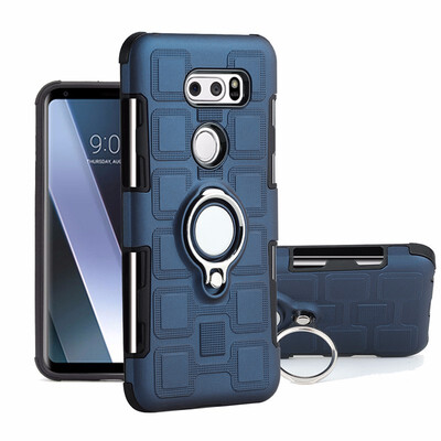 SHS Phone Case For LG V30Q8H970 Luxury Armor Ring Bracket Silicon TPU Lattice texture Protection
SHS Phone Case For LG V30Q8H970 Luxury Armor Ring Bracket Silicon TPU Lattice texture Protection