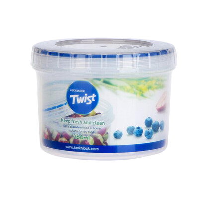 Locks&buckles plastic sealed crisper milk powder cans tea cans snacks refrigerator storage spiral open cover design LLS121 360ml
Locks&buckles plastic sealed crisper milk powder cans tea cans snacks refrigerator storage spiral open cover design LLS121 360ml