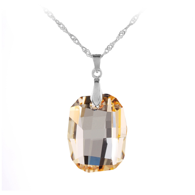 Aiyaya America and Europen Style Yellow Crrystal 10kt Gold Plated Pendant Necklaces
Aiyaya America and Europen Style Yellow Crrystal 10kt Gold Plated Pendant Necklaces