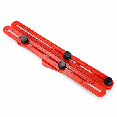 Maikou Multifunctional Four Folding ABS Ruler Portable Metric Measuring Tool