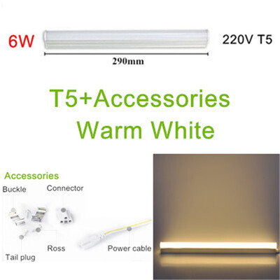 LED Tube T5 Light 30CM 60CM 220V240V LED Fluorescent Tube LED T5 Tube Lamps 6W 10W Cold White Light Lampara Ampoule PVC Plastic
LED Tube T5 Light 30CM 60CM 220V240V LED Fluorescent Tube LED T5 Tube Lamps 6W 10W Cold White Light Lampara Ampoule PVC Plastic