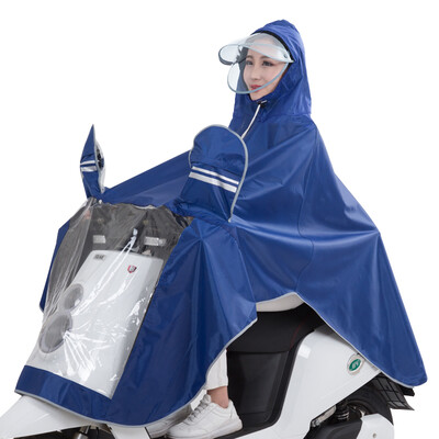 Yuhang YUHANG outdoor riding adult electric battery motorcycle raincoat men&women single poncho big hat with mask 3XL blue
Yuhang YUHANG outdoor riding adult electric battery motorcycle raincoat men&women single poncho big hat with mask 3XL blue