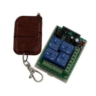 MITI DC 12V 3A 4CH 200M Wireless Remote Control Relay Switch Transceiver with Receiver
MITI DC 12V 3A 4CH 200M Wireless Remote Control Relay Switch Transceiver with Receiver