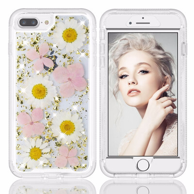 Flower Case for iPhone 8 76Full Body Protection Bumper Rugged Non-Slip Shockproof Protective Clear Case with Dried Real Flower
Flower Case for iPhone 8 76Full Body Protection Bumper Rugged Non-Slip Shockproof Protective Clear Case with Dried Real Flower