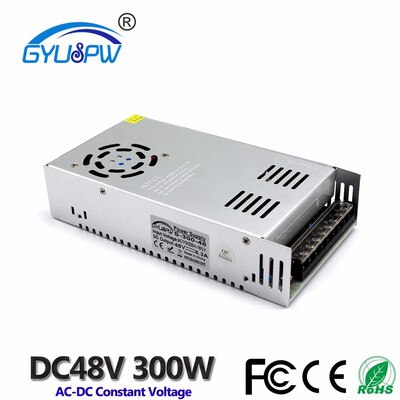Single Output DC 48V 63A 300W Switching power supply Driver AC110 220V to DC48V SMPS for Led Lighting CNC Router CCTV Stepper
Single Output DC 48V 63A 300W Switching power supply Driver AC110 220V to DC48V SMPS for Led Lighting CNC Router CCTV Stepper