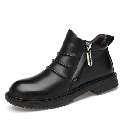 Mens Boots Fashion Casual Boots High Cut Shoes For Men Genuine Leather Martin Boots Black Size 36-46
Mens Boots Fashion Casual Boots High Cut Shoes For Men Genuine Leather Martin Boots Black Size 36-46