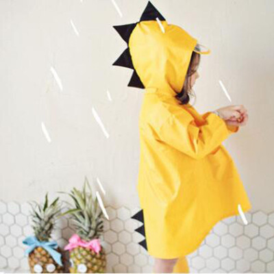 Cute Small Dinosaur Waterproof Polyester Rain Coat Boy Children Girls Windproof Poncho Kindergarten Student Baby Raincoat 
Cute Small Dinosaur Waterproof Polyester Rain Coat Boy Children Girls Windproof Poncho Kindergarten Student Baby Raincoat