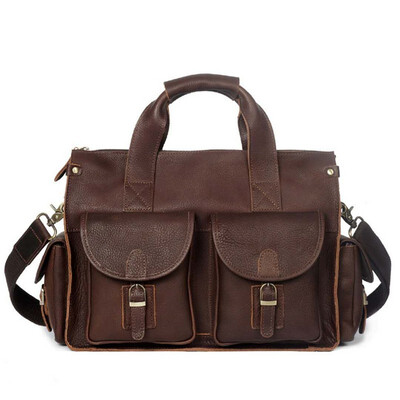 Retro Crazy Horse Leather Mens Leather Laptop Bag Mens Tote First Layer Leather Shoulder Bag Messenger Bag
Retro Crazy Horse Leather Mens Leather Laptop Bag Mens Tote First Layer Leather Shoulder Bag Messenger Bag