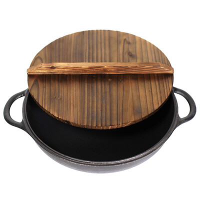 Jingdong supermarket cast taste Jill May 28cm cast iron flat bottom frying pan steak frying pan induction cooker general wood cover section
Jingdong supermarket cast taste Jill May 28cm cast iron flat bottom frying pan steak frying pan induction cooker general wood cover section