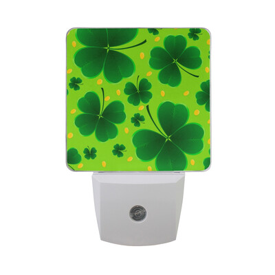 ALAZA LED Night Light With Smart Dusk To Dawn SensorSt Patricks Day With Shamrocks Leaves Plug In Night Light
ALAZA LED Night Light With Smart Dusk To Dawn SensorSt Patricks Day With Shamrocks Leaves Plug In Night Light