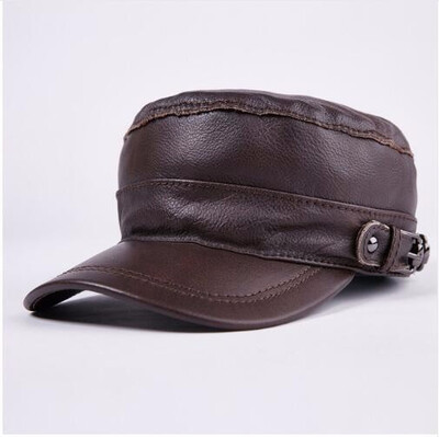 100 Genuine Leather Baseball Cap New Mens Real Leather Cap Male Adult Solid Adjustable Army Hat Winter Warm Peaked Cap B-7204
100 Genuine Leather Baseball Cap New Mens Real Leather Cap Male Adult Solid Adjustable Army Hat Winter Warm Peaked Cap B-7204