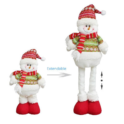Christmas Extendable Standing Doll Toy SantaSnowmanReindeer Xmas Party Decorations Ornaments Christmas Gift
Christmas Extendable Standing Doll Toy SantaSnowmanReindeer Xmas Party Decorations Ornaments Christmas Gift