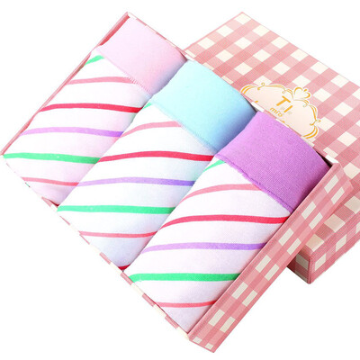 Red beans home (Hodohome) children's underwear girls in the middle of the waist comfortable waist shorts green purple pink three boxed 150/75
Red beans home (Hodohome) children's underwear girls in the middle of the waist comfortable waist shorts green purple pink three boxed 150/75