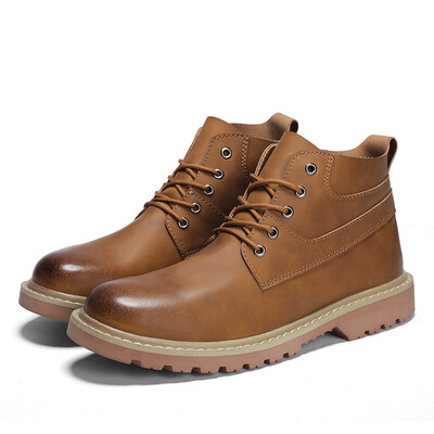 2018 new autumn Korean version of the trend of Martin boots mens casual short boots British wind high to help big scalp shoes
2018 new autumn Korean version of the trend of Martin boots mens casual short boots British wind high to help big scalp shoes