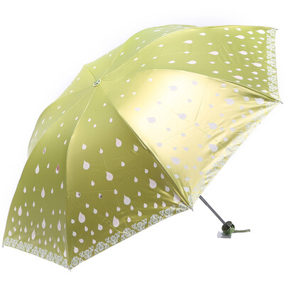 Paradise umbrella UPF50 water change color black&white plastic three fold sun umbrella sun umbrella 31810E yellow green
Paradise umbrella UPF50 water change color black&white plastic three fold sun umbrella sun umbrella 31810E yellow green
